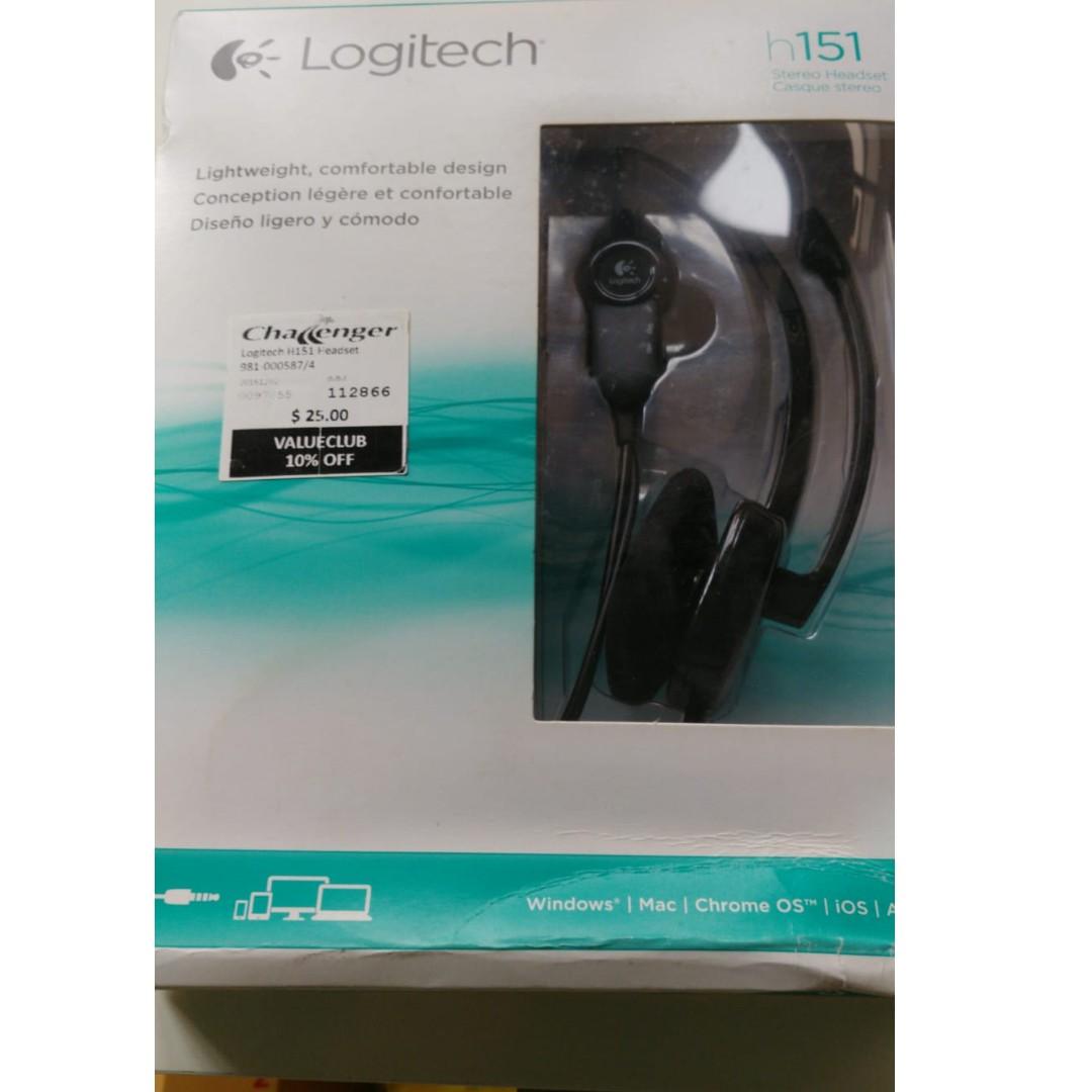 logitech h151 windows 10