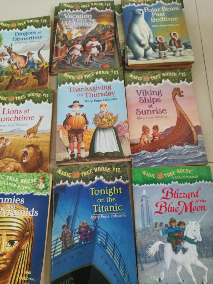 Wallpaper Magic Tree House Books Stationery Children S Books On Carousell Free HD
