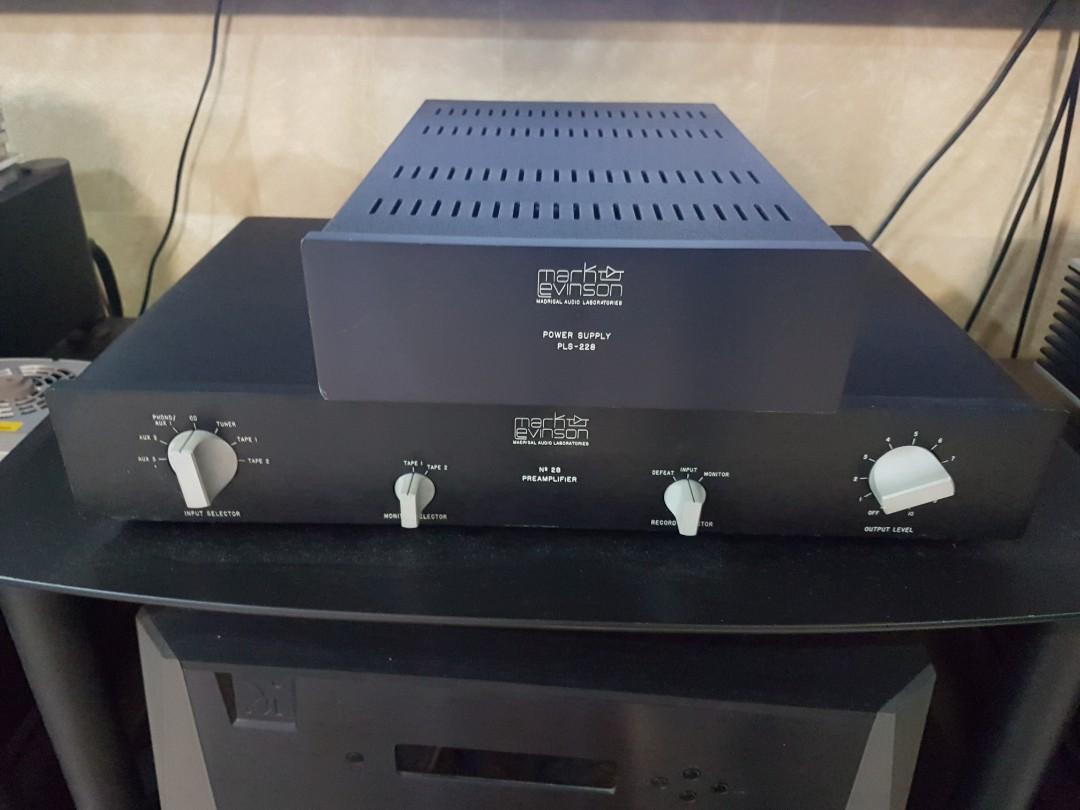 Mark levinson no 28 preamp, Electronics, Audio on Carousell