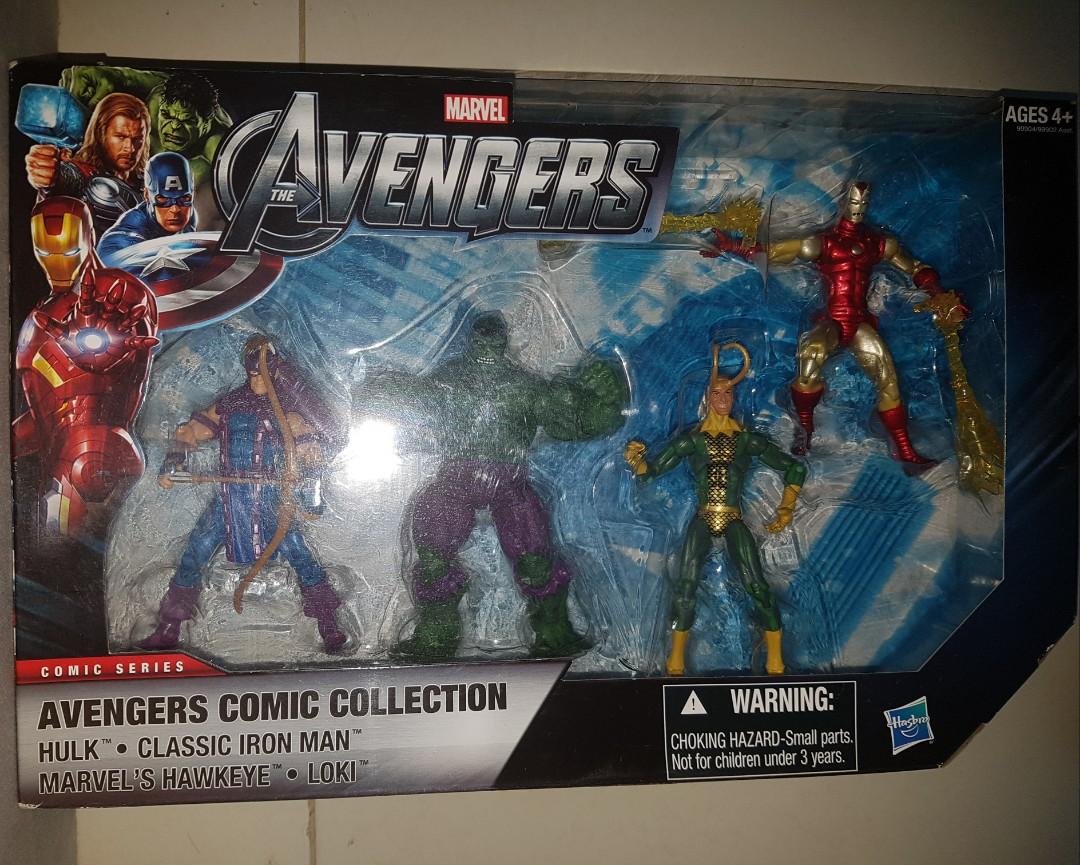 Marvel Legends 3 75 Avengers Comics 4 Pack Toys Games Bricks Figurines On Carousell