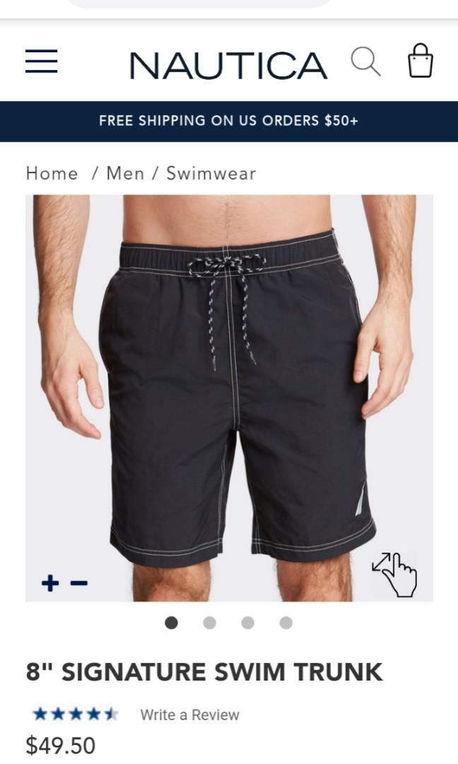 nautica mens swim trunks