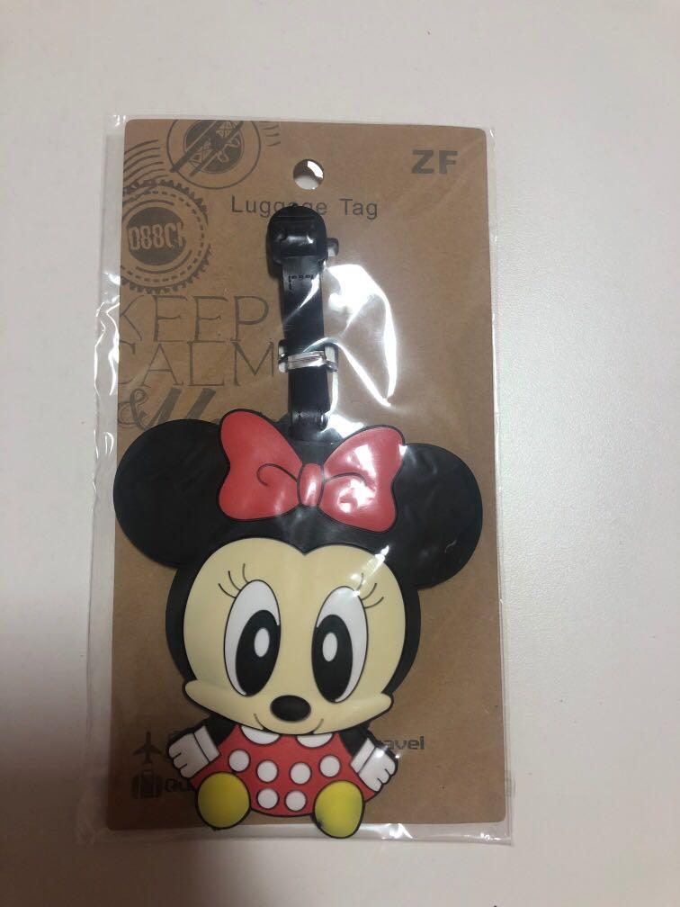Minnie luggage tag clearance