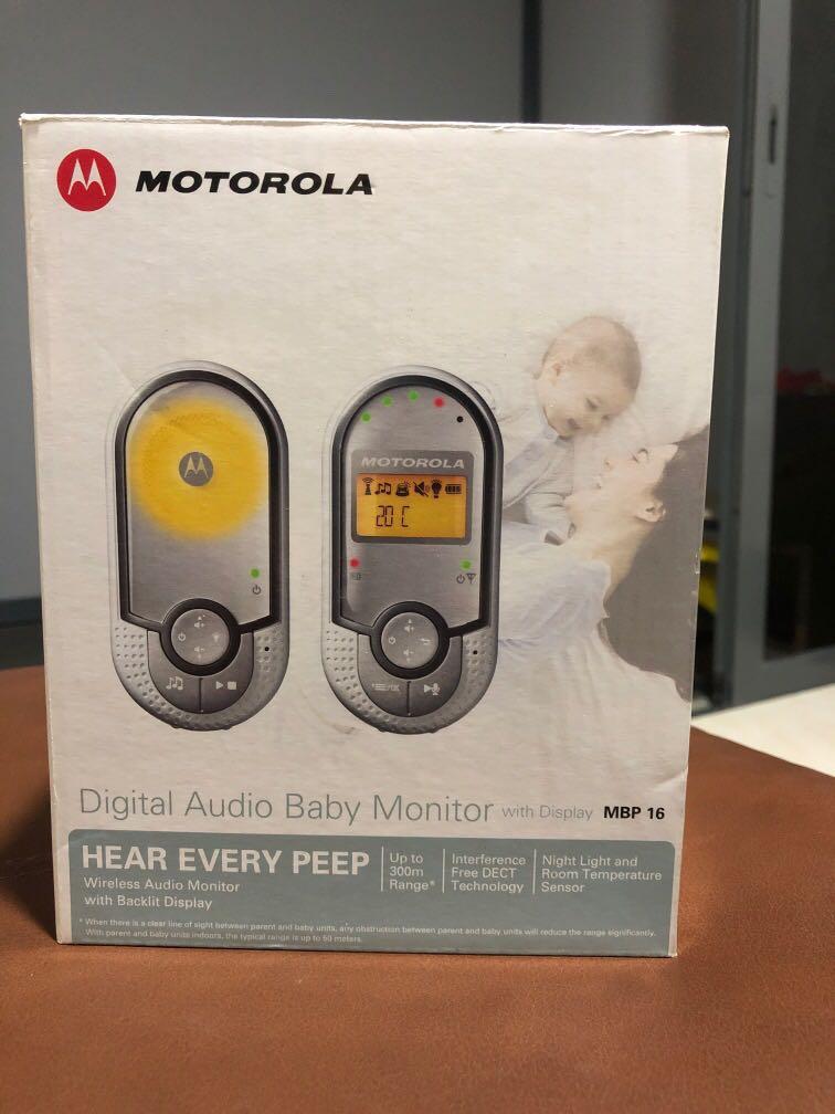 motorola digital audio baby monitor