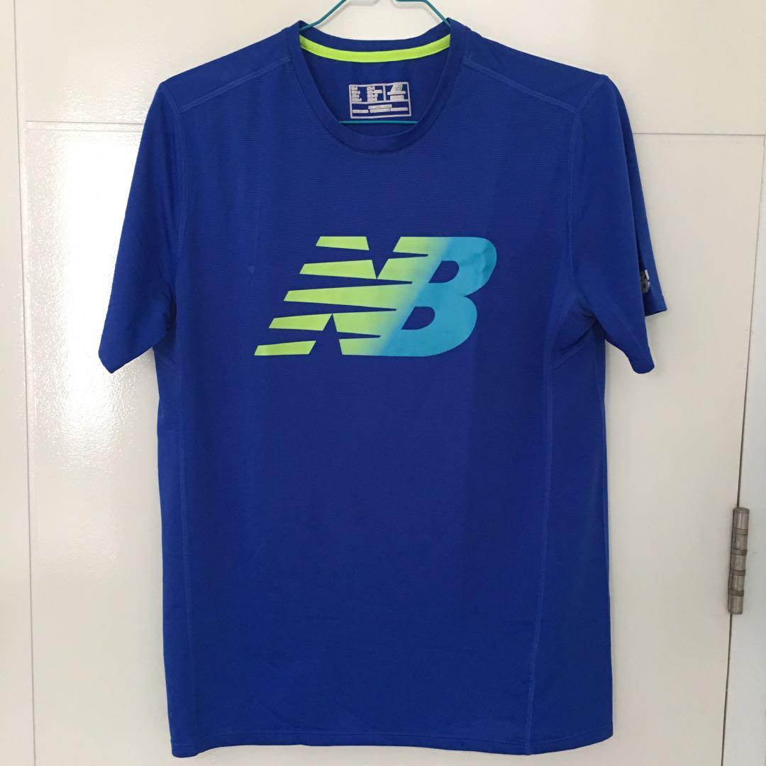 New Balance Running Jersey Kaos Lari Original