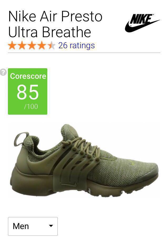 size 15 nike presto