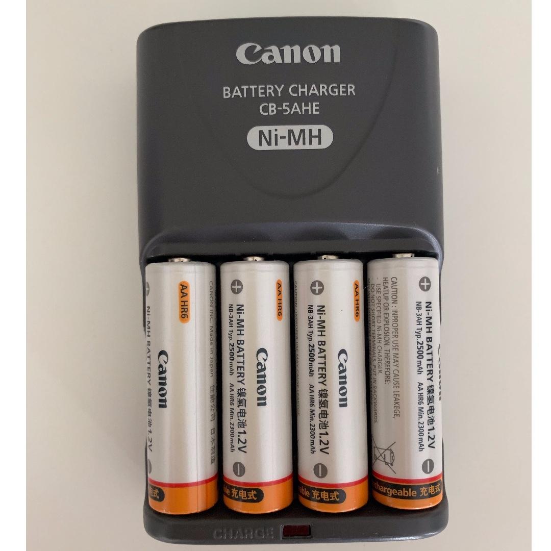 Original Canon Battery and Charger Kit CBK4300, Photography