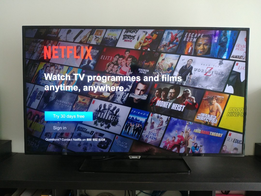 Philips 50 inch TV, TV & Home Appliances, TV & Entertainment, TV on ...