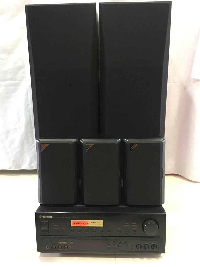 Pioneer Amplifier VSX635S and Speaker set, Audio, Soundbars, Speakers