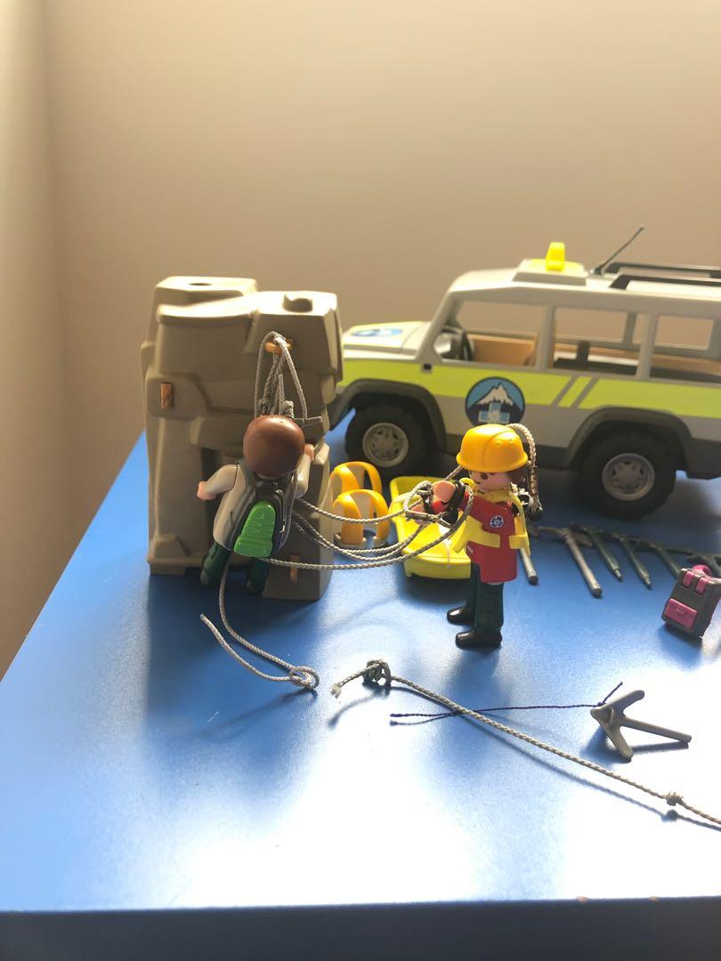 Playmobil Cable Car and mountain rescue, Hobbies & Toys, Toys & Games on Carousell