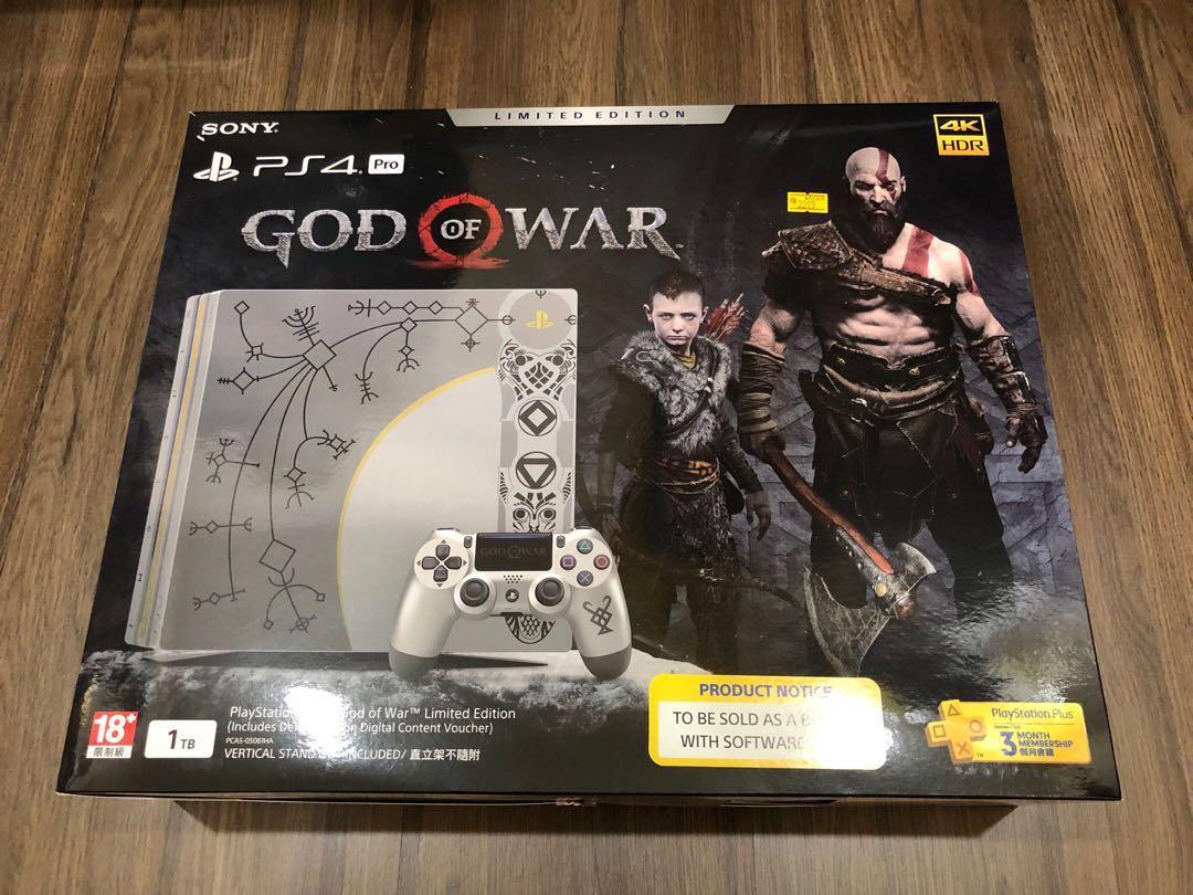 pro gow limited edition ps4 pro 5.05 