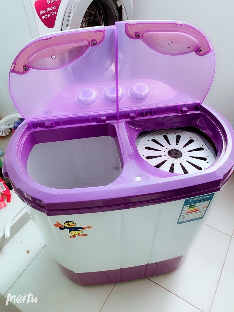 Portable Mini Washing Machine & Spin Dryer, TV & Home Appliances
