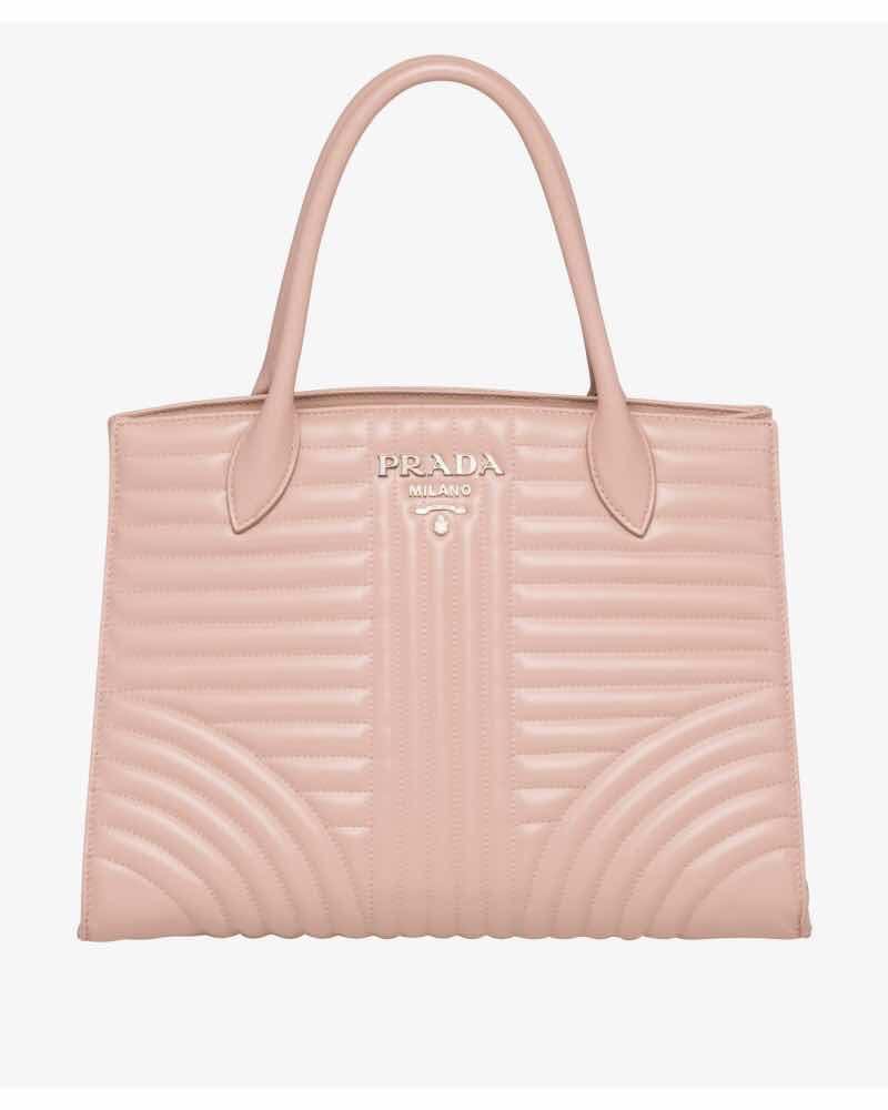 Prada Diagramme Leather Handbag