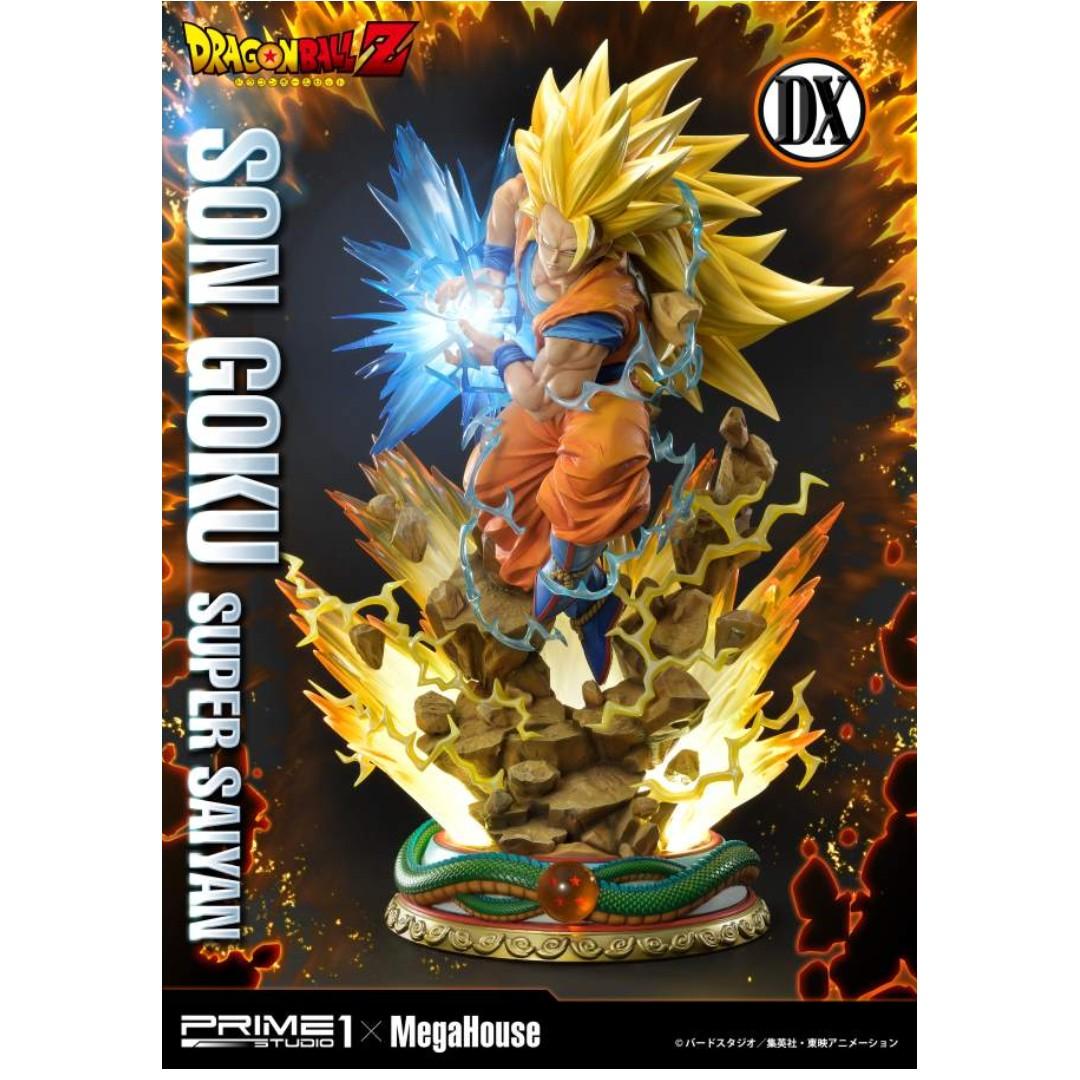 Mega Premium Masterline Dragon Ball Z Super Saiyan Son Goku Deluxe Version