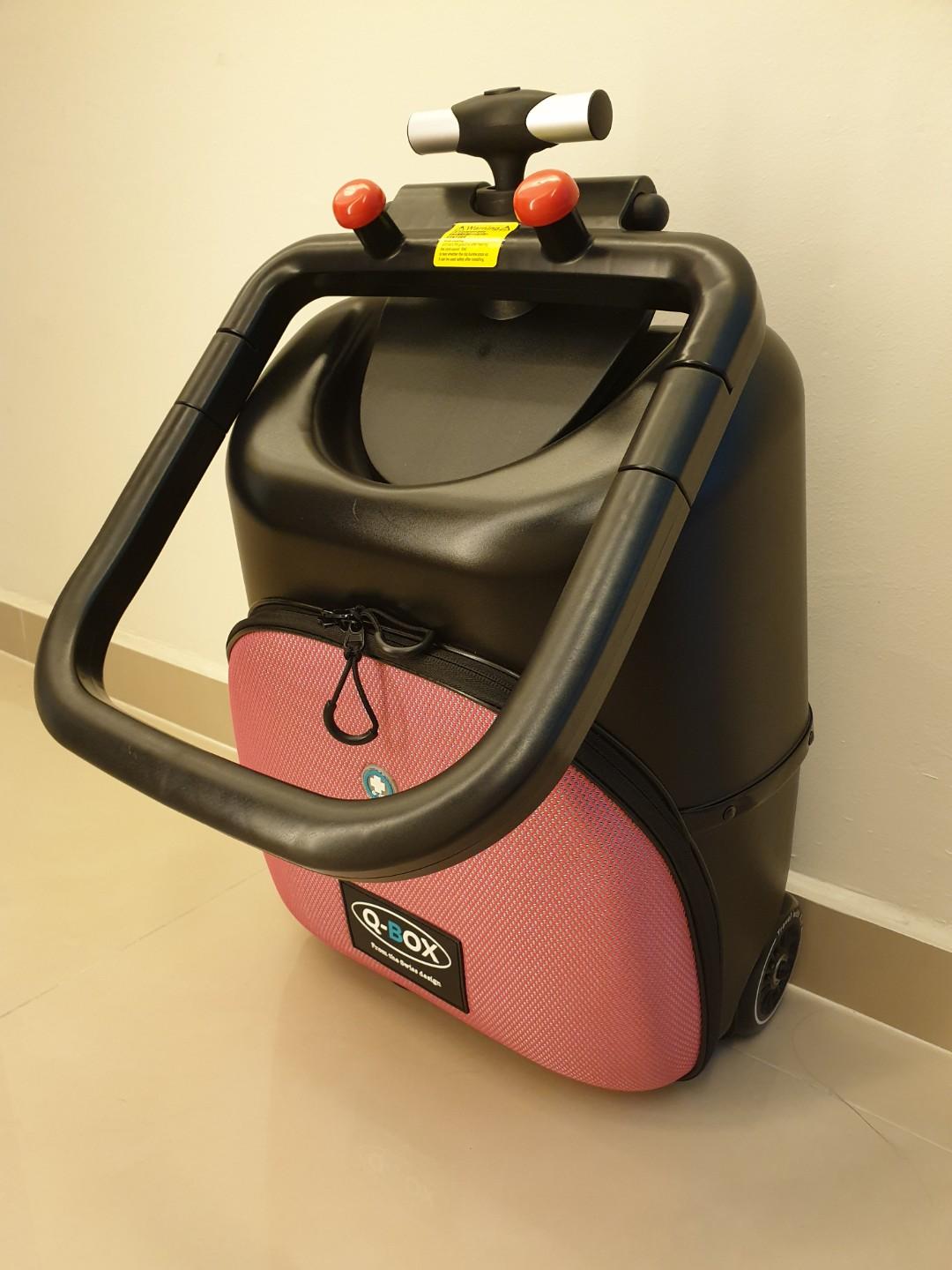 QBox Children's can sit Luggage, Hobbies & Toys, Stationery & Craft