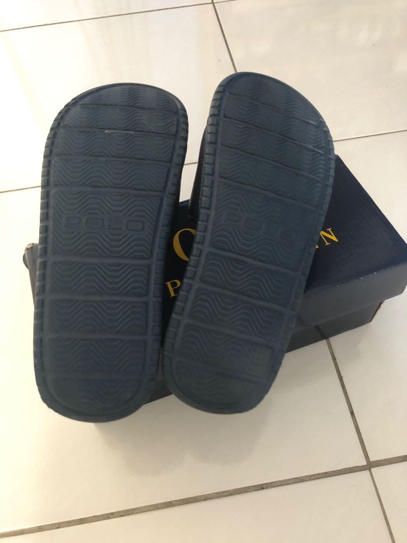 Ralph lauren rodwell sliders white store