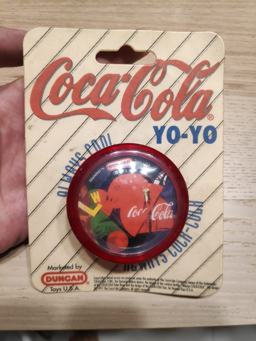 Rare Duncan X Coca Cola YoYo, Hobbies & Toys, Toys & Games on Carousell