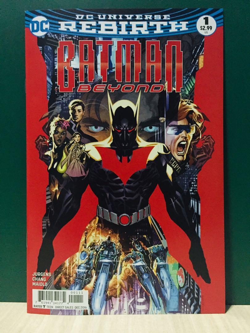 Rebirth Batman Beyond #1 (Category: Comics & Manga) located in Quezon City. Submitted by kesantos (Listing ID 251563223, Image 1). Description: * Before making any deals, kindly make sure you can commit with the Seller’s preferences/conditions * ONE(1) week reservation only * Kindly read Meet-up and Mailing & Delivery details below.