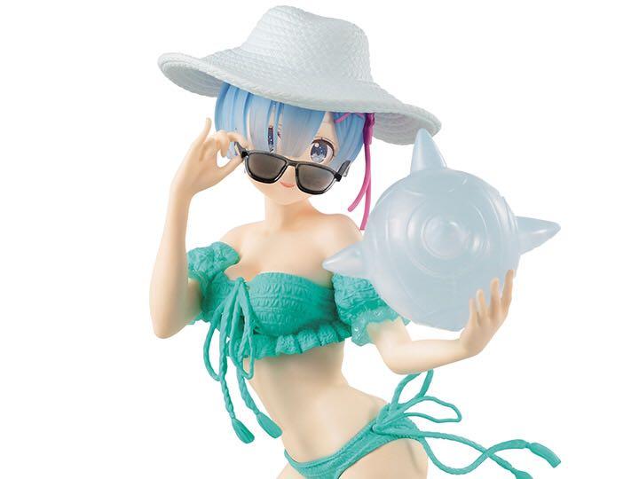 ReZero Rem beach bikini swimsuit EXQ figurine, Hobbies & Toys, Toys