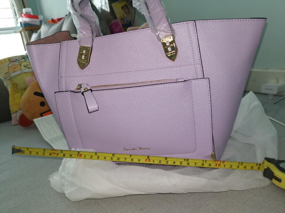 Samantha Thavasa Handbag Light Purple Code Women S Fashion Bags Wallets Tote Bags On Carousell