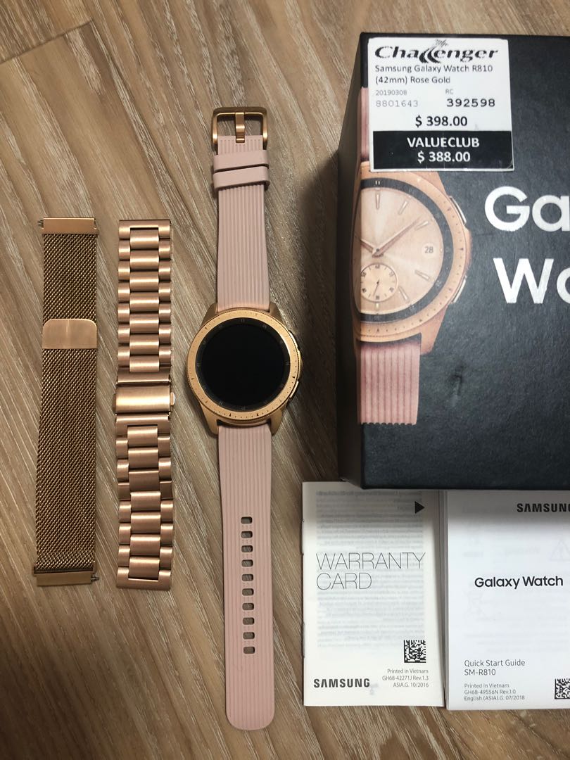 Samsung Galaxy Watch 42mm Bluetooth Luxury Watches on Carousell