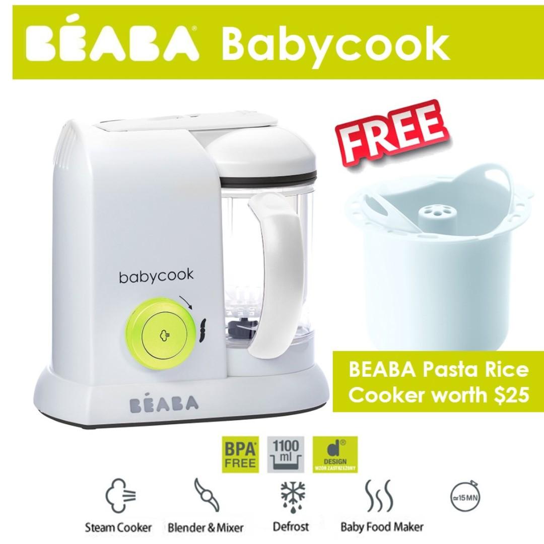 beaba babycook 4 in 1 steam cooker