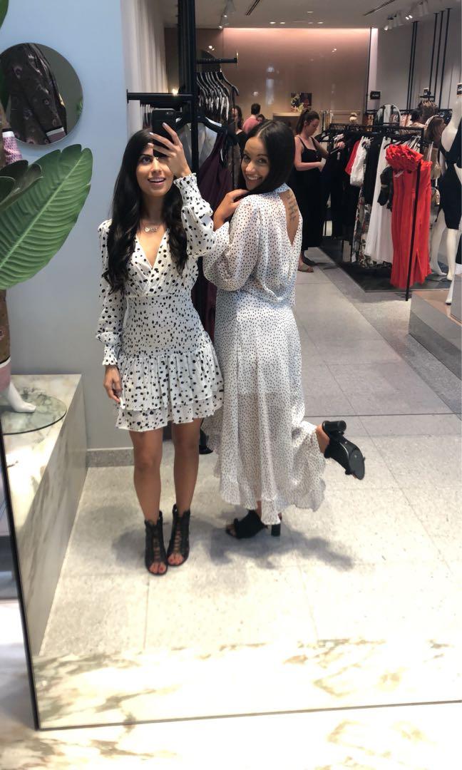 lace and beads riri midi