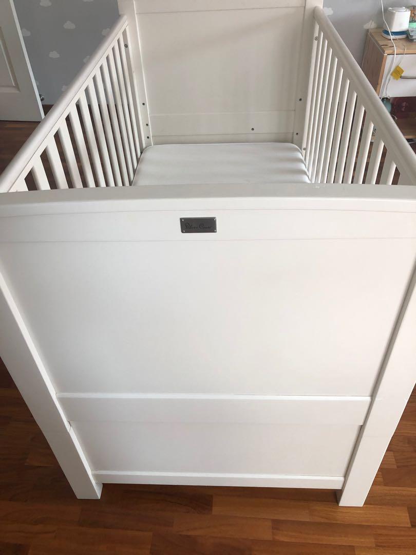Silver Cross Nostalgia Cot Bed plus Mattress Furniture Home