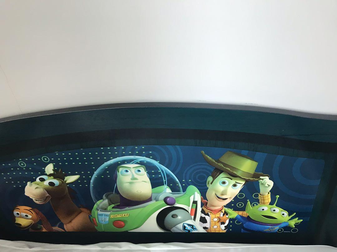 Single Size Bed Frame 單人床架迪士尼反, Toy Story Bed Frame