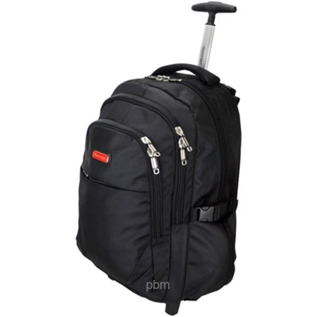 slazenger backpack with wheels
