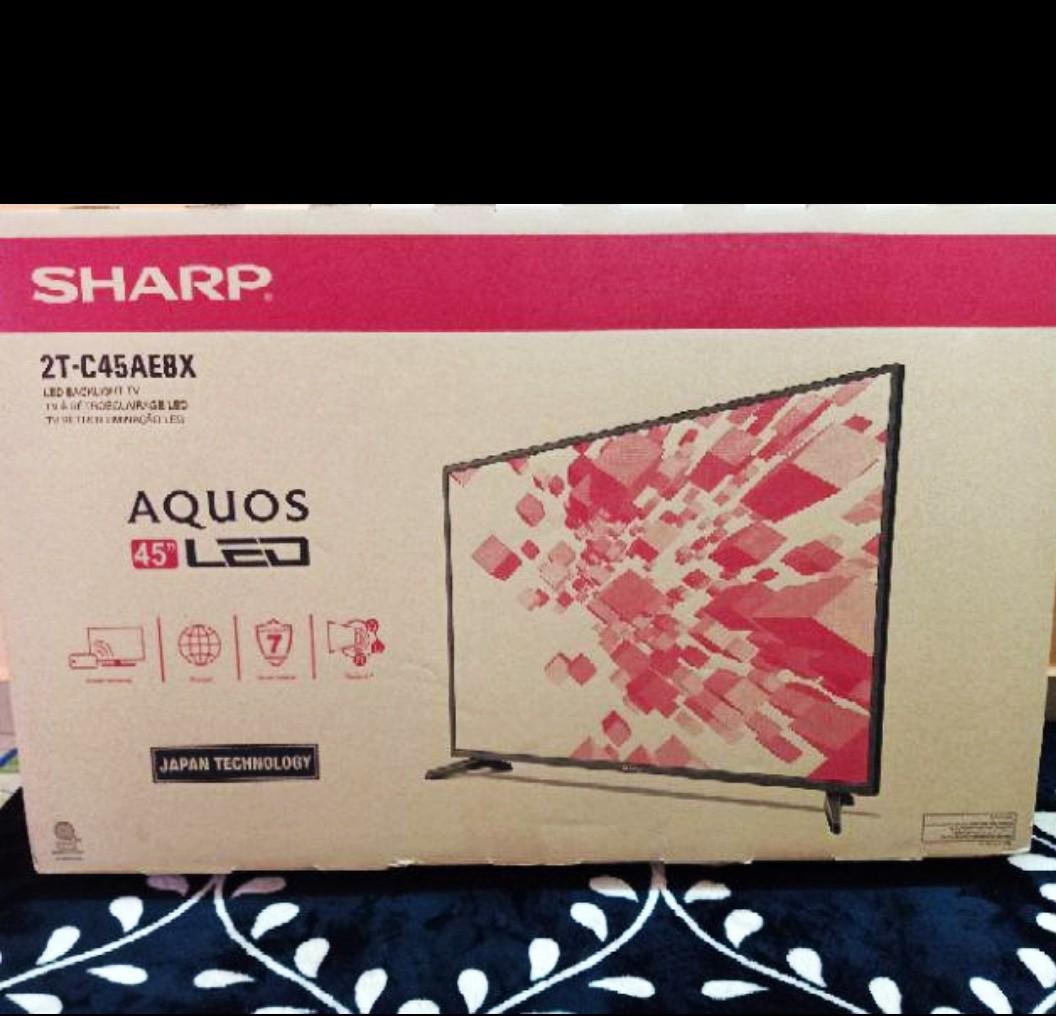 smart tv sharp 45inci
