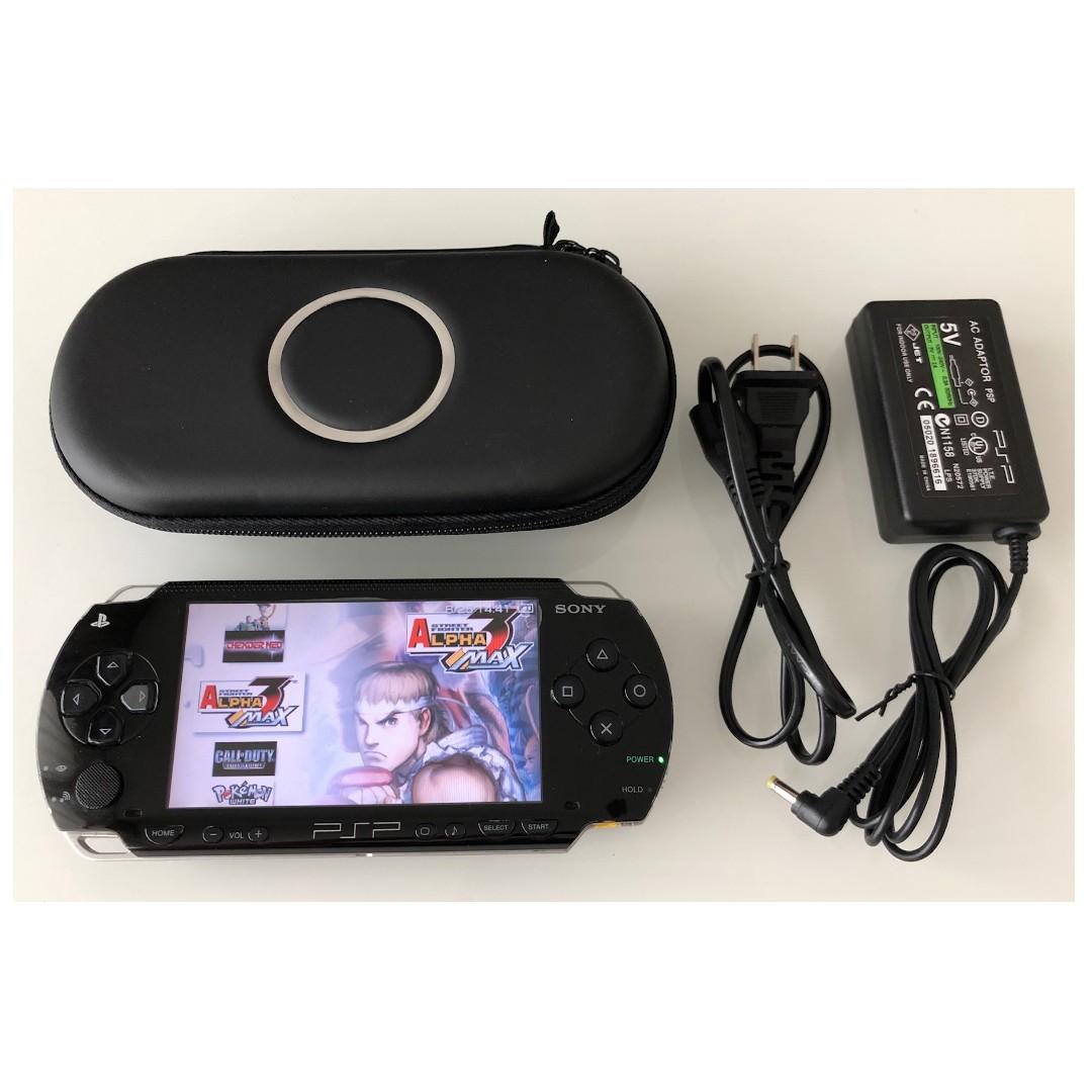 Sony Psp 1000 Modded With 60 Games Plus Toys Games Video Gaming Consoles On Carousell