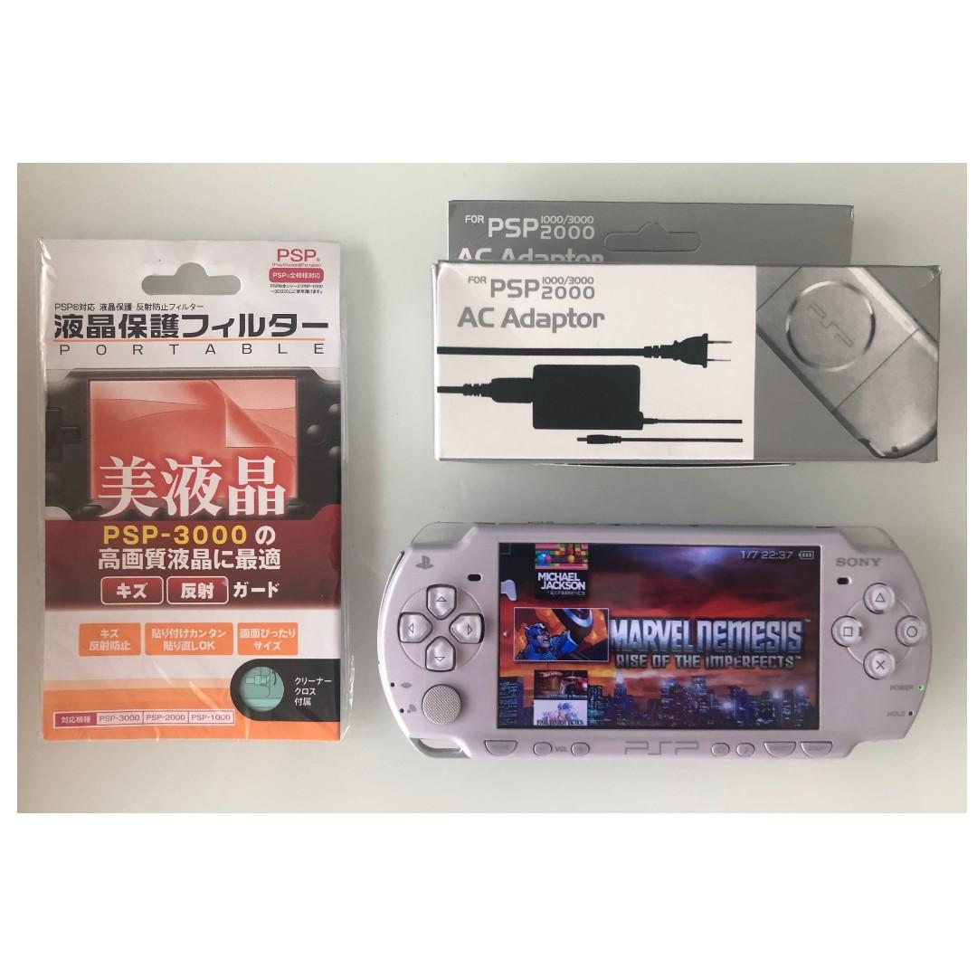 Sony Psp 00 Modded With 60 Games Plus Toys Games Video Gaming Consoles On Carousell