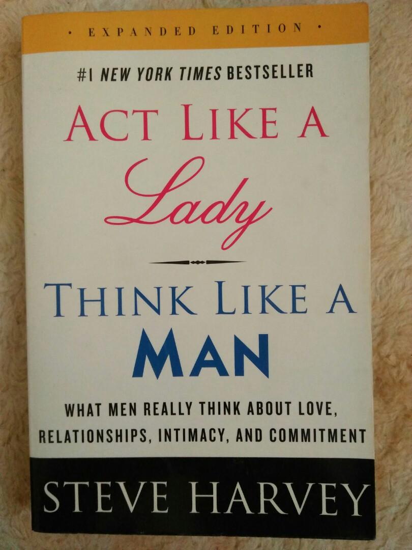 Steve Harvey Act Like A Lady Think Like A Man Expended