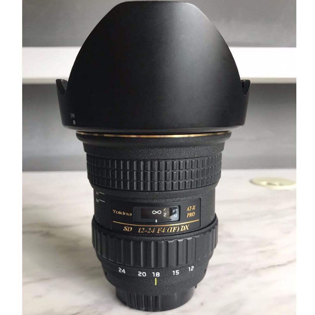 Tokina 12 24 F4 If Dx Nikon Mount Photography Lenses On Carousell