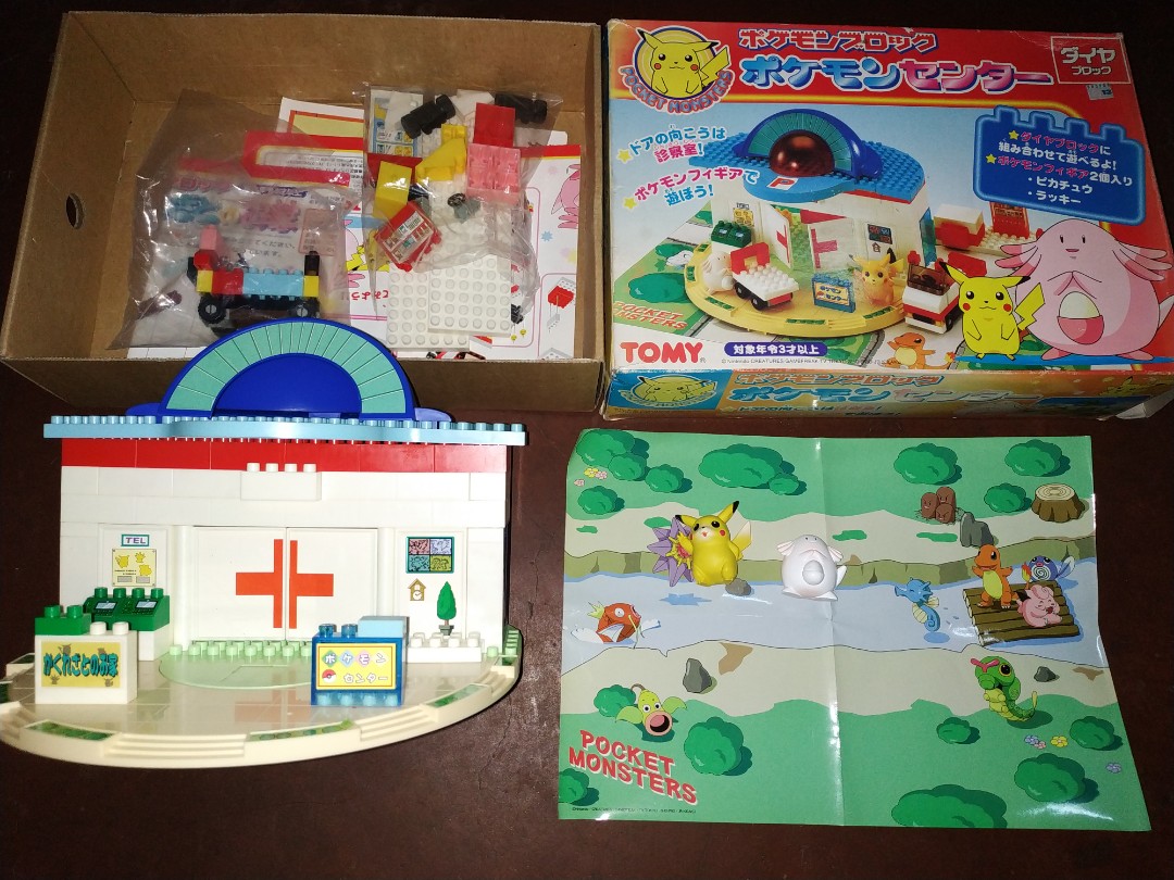 Tomy Toy Lego Pokemon Japan Set Loose Hobbies Toys Toys Games On Carousell