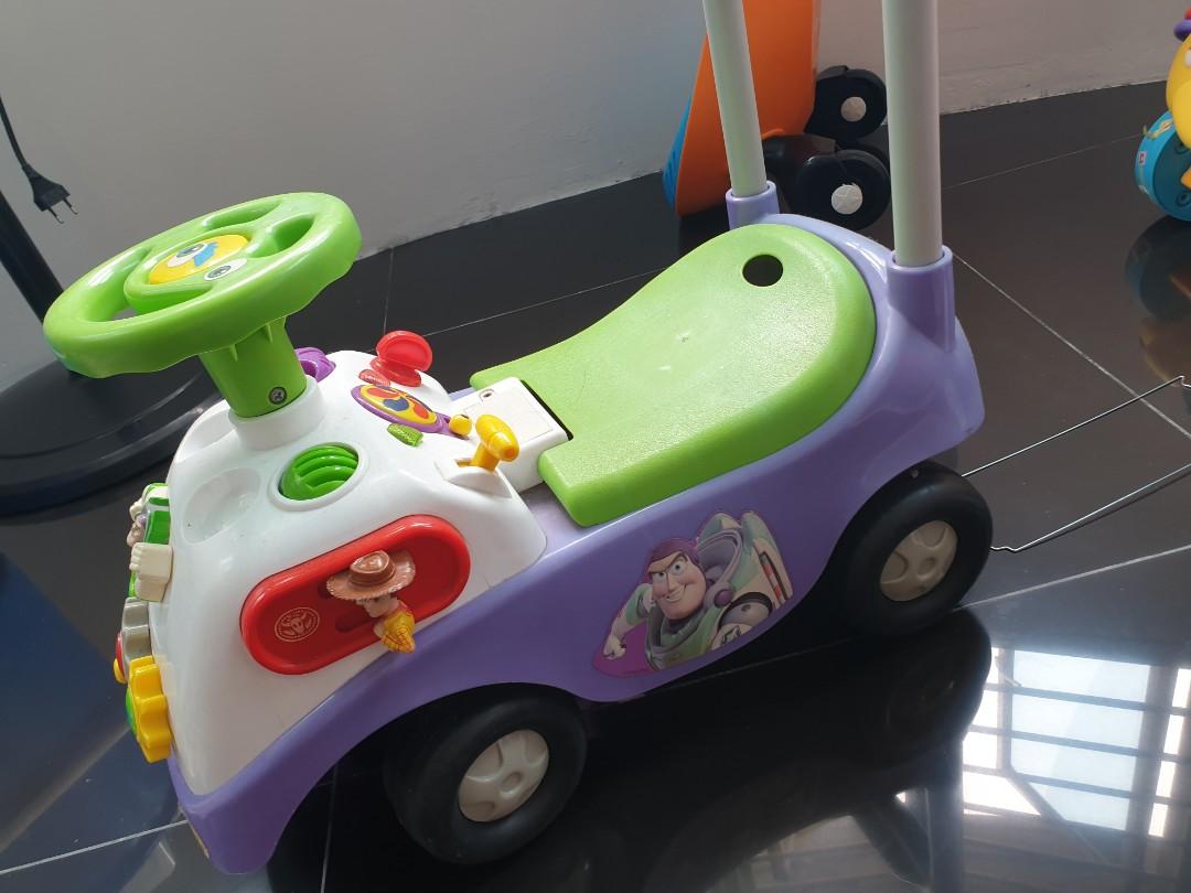 toy story push car