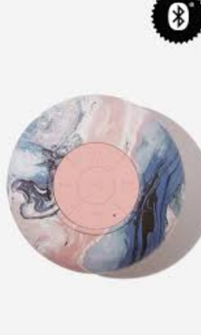 Marble top shower speaker