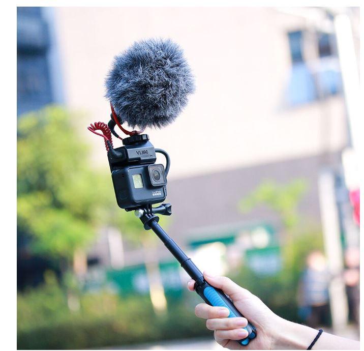 Ulanzi VIJIM GP-3 GoPro Microphone Mount Cage, Photography, Video ...