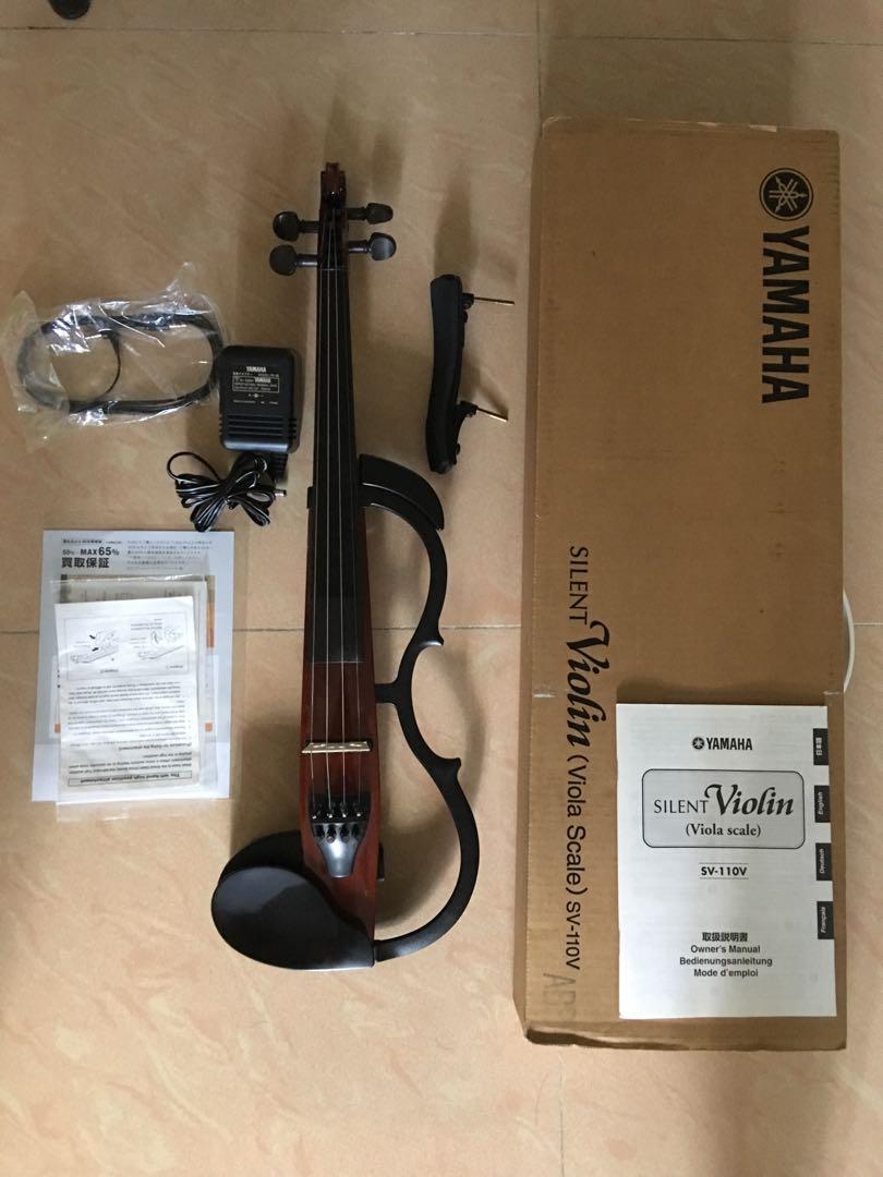 Yamaha sv110 Silent Violin(Viola Scale