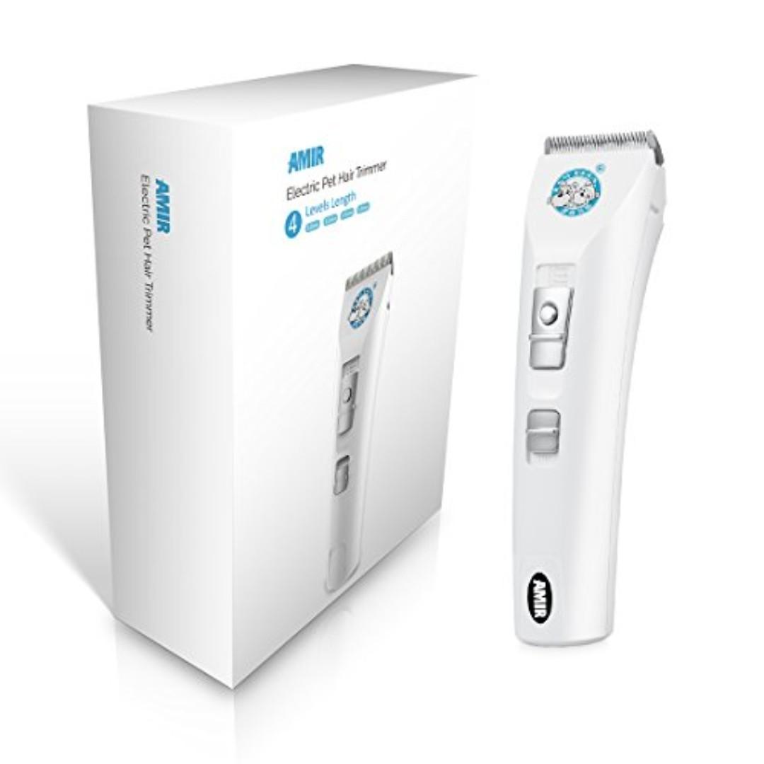 067 Amir Rechargeable Cordless Pet Clipper Low Noise Electric Pet