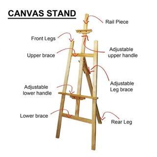 Brand new canvas wooden easel stand