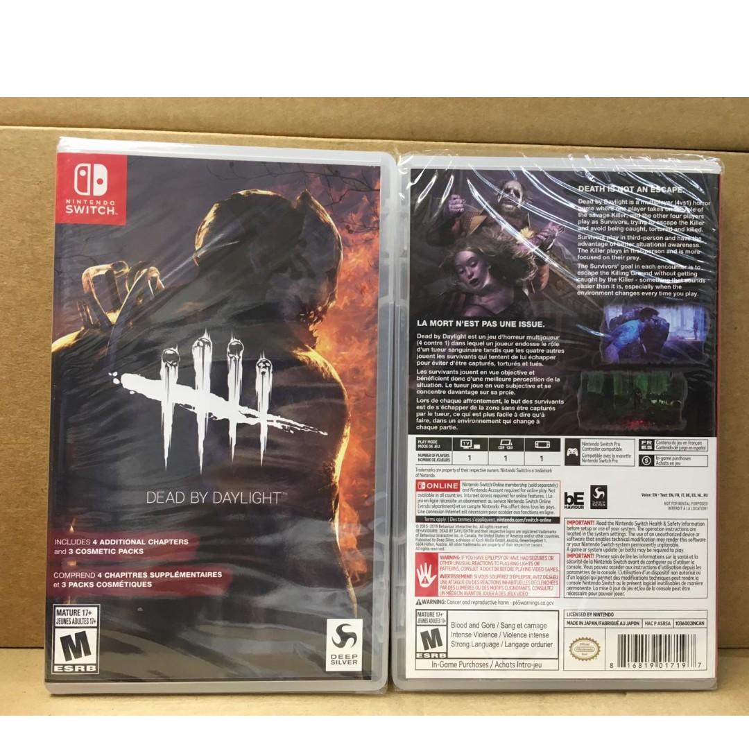 全新) NS Switch Lite Dead by Daylight 