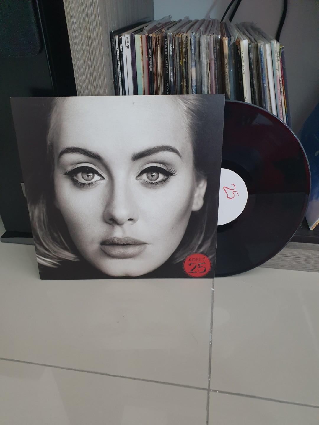 Adele 25 lp vinyl, Hobbies & Toys, Music & Media, CDs & DVDs on Carousell