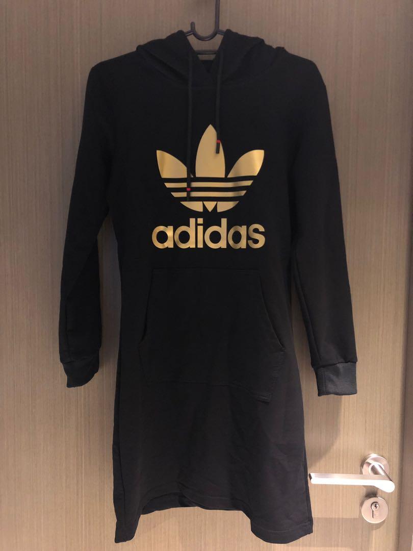 adidas dress with hoodie