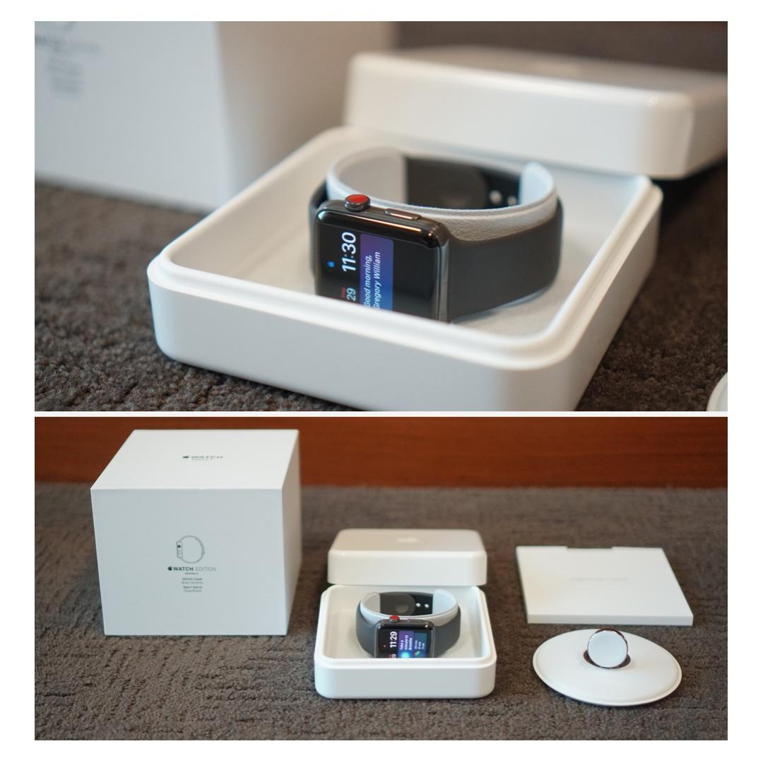 Apple Watch Ceramic Edition Series 3 42mm Space Gray Lte Assistive Devices Health Monitors Gadgets On Carousell