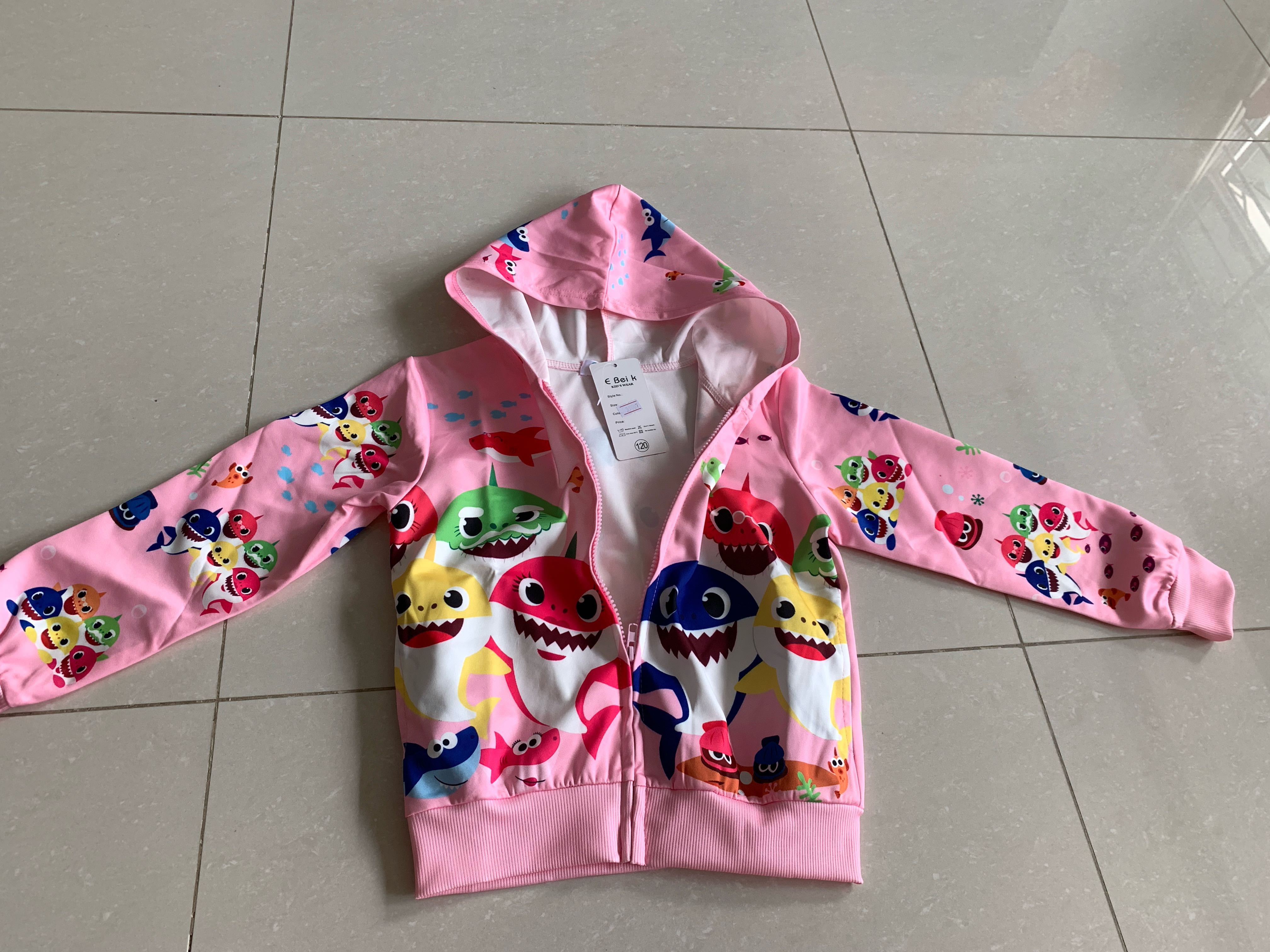 Baby shark jacket deals
