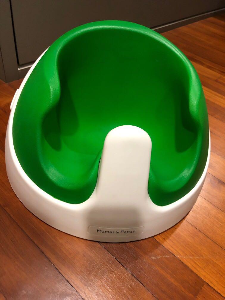 baby snug seat and activity tray