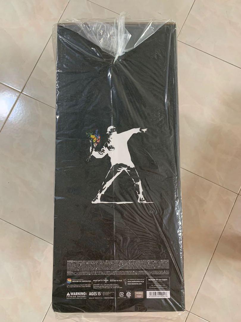 FLOWER BOMBER BLACK GESSO Ver. BANKSY