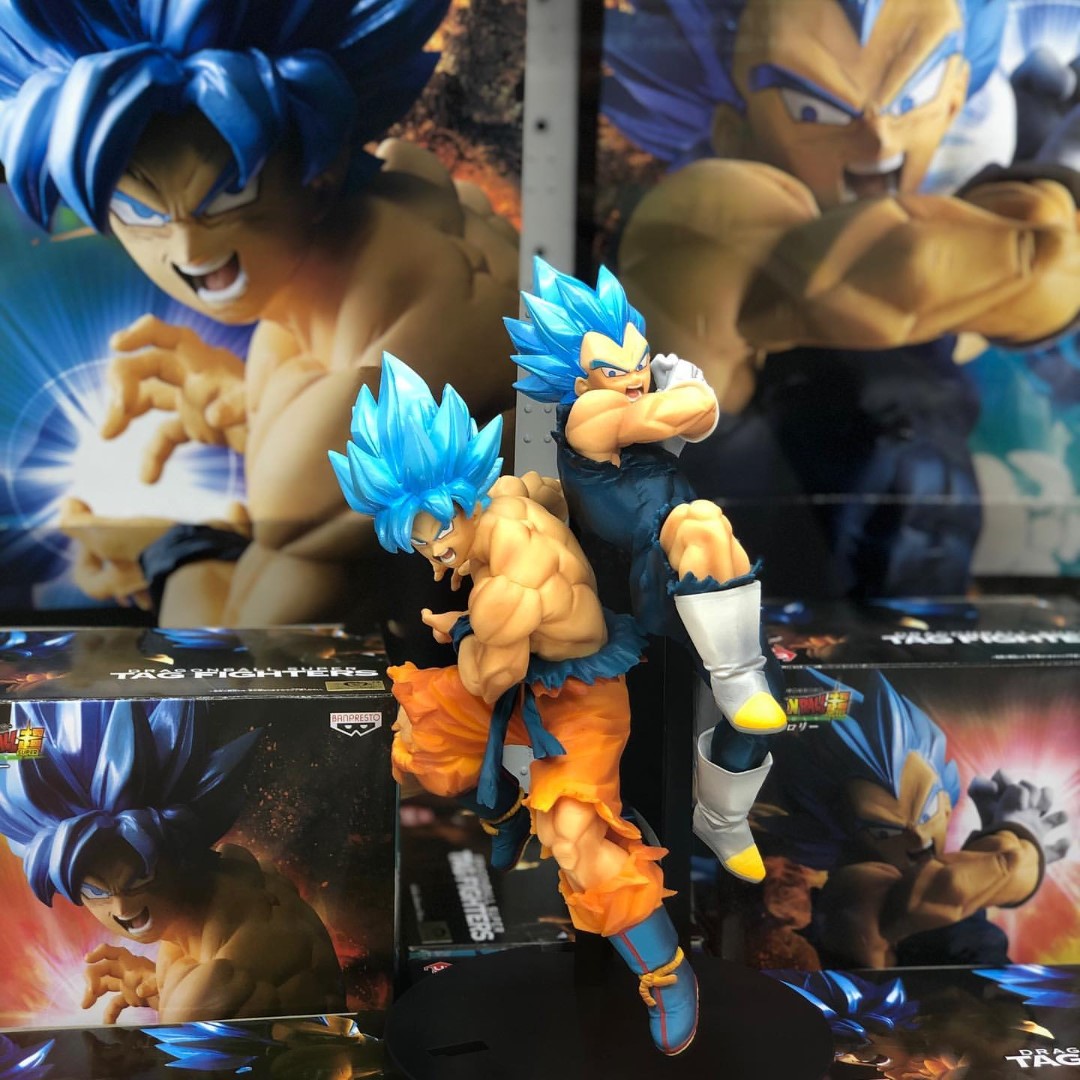 Banpresto Dragon Ball Super Dbz Fighters Kamehameha Goku Galick Gun Vegeta Figure Set Toys Games Toys On Carousell