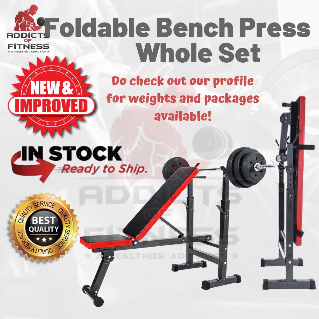 Bench Press Sports Sports Games Equipment On Carousell